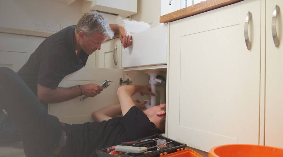 Professional burst pipe repair services in Alma, NE